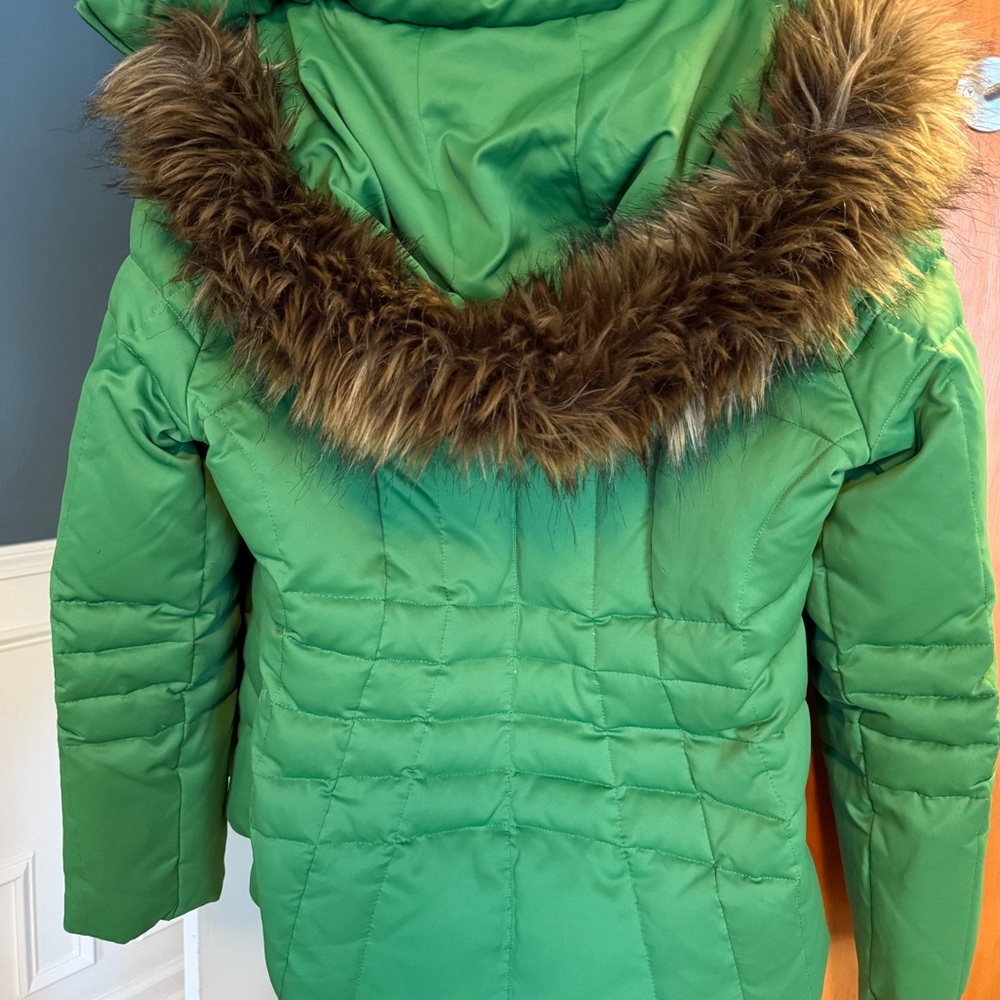 Calvin Klein Duck-Down Winter Coat – Women’s Medium (Hooded Puffer Coat) - Picture 3 of 10